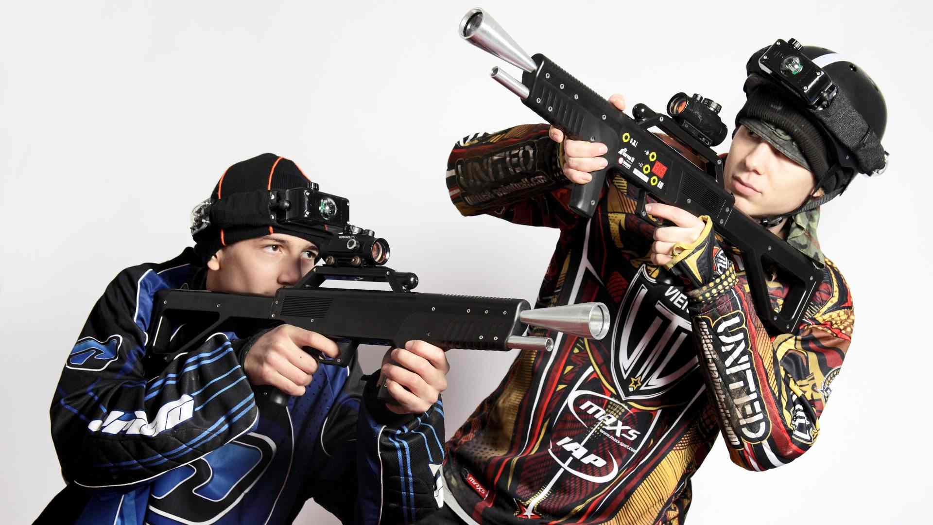 Hra laser tag